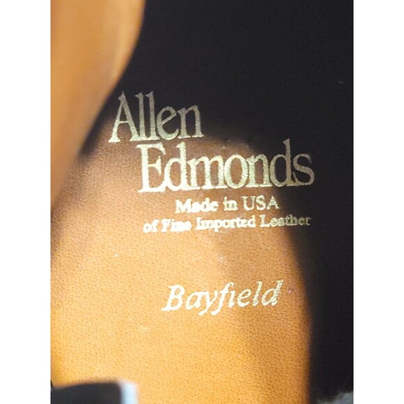 Allen Edmonds Bayfield Dress Boots Black Mens Size 9 1/2 3E - Picture 8 of 9